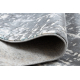 Teppich CORE W9782 - Strukturell, zwei Ebenen aus Vlies, elfenbein / grau