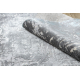 Tepih CORE W9782 - strukturna, dvije razine runo, bjelokost / siva
