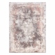 килим CORE W9784 Розета Винтаге - структурни, две нива на руно, бежово / розово