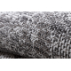 Alfombra de cuerda sisal LOFT 21213 Ornamento gris / plateado / marfil