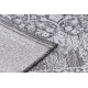 Fonott sizal szőnyeg LOFT 21213 Dísz szürke / ezüst / elefántcsont