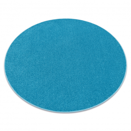 Carpet round ETON turquoise