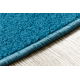 Carpet round ETON turquoise