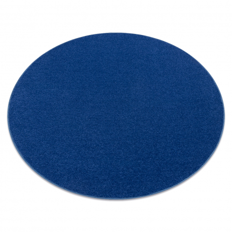 Kilimas Apskritas kilimas ETON tamsiai mėlyna