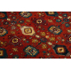 вовняний килим OMEGA PARILLO каркас рубіновий
