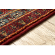Vlnený koberec OMEGA PARILLO rám rubín