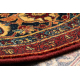 Vlněný koberec OMEGA PARILLO rám rubín