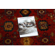 Vlněný koberec OMEGA PARILLO rám rubín