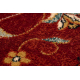 вълнен килим Omega ARIES цветя рубин