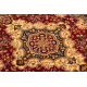 Wool carpet POLONIA KRÓLEWSKI burgundy