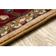 Wool carpet POLONIA TARI light ruby