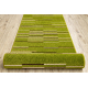 Tapis de couloir HEAT-SET FRYZ NELI vert - lime 60 cm