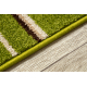 Tapis de couloir HEAT-SET FRYZ NELI vert - lime 60 cm