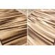 Runner HEAT-SET FRYZ ARABICA brown 70 cm