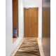 Runner HEAT-SET FRYZ ARABICA brown 70 cm