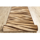 Runner HEAT-SET FRYZ ARABICA brown 70 cm