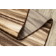 Runner HEAT-SET FRYZ ARABICA brown 70 cm