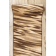 Vloerbekleding KARMEL FRYZ - ARABICA bruin 80 cm