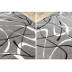Covor JERSEY 19261 cremă - Cadru, structurale, bucla BOHO