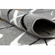 Läufer SILVER CHOCO grau 90 cm