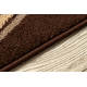 Doormat ARIZONA 401 antislip, outdoor, indoor, gum - brown