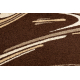 Doormat ARIZONA 401 antislip, outdoor, indoor, gum - brown