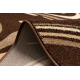 Doormat ARIZONA 401 antislip, outdoor, indoor, gum - brown