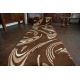 Fryz futó szőnyeg karmel - coffee barna 100 cm