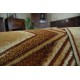 Модерен килим DUKE 51523 кремав / син - Рамка, структурирана, много мека, ресни