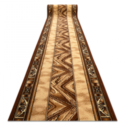 Alfombra moderna DUKE 51523 crema / azul - Estructura, estructurada, muy suave, flecos