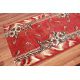 Tappeto moderno DUKE 51557 panna / oro - Geometrico strutturata, molto morbida, frange