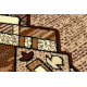 Läufer BCF BARYTON beige 60 cm