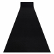 Vloerbekleding met rubber bekleed RUMBA éénkleurig zwart