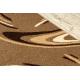 Alfombra de pasillo KARMEL FRYZ - COFFEE marrón claro 70 cm