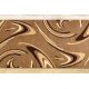 Tapete de lã ANTIGUA 518 76 JG900 OSTA - Rosette, moldura, tecido plano marrom escuro