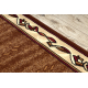 Шерстяний килим ANTIGUA 518 76 KB500 OSTA - Розетка, каркас, плетіння сірий / синій