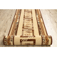 Alfombra JERSEY 19231 crema - geométrico estructural, lazo BOHO