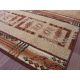 Carpet JERSEY 19241 cream - Rhombuses, geometric structural, loop BOHO 
