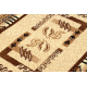 TAPIS DE COULOIR BCF JAŚ beige 140 cm