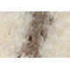 Вовняний килим LEGEND 468 05 GB500 OSTA - Розетка, рамка, ексклюзивний бежевий / сірий