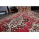 Vlněný koberec LEGEND 468 07 GB100 OSTA - Geometrická, exkluzivní béžová / červená