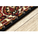 Tappeto in lana LEGEND 468 07 GB100 OSTA - Geometrico, esclusivo beige / rosso