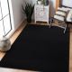 Carpet anti-slip RUMBA single colour gum black