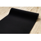 Pogumovaný koberec RUMBA jednofarebné čierna