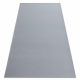Pogumovaný koberec RUMBA jedna barva šedá