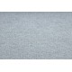 Pogumovaný koberec RUMBA jednofarebné sivý
