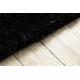 Carpet FLUFFY 2370 shaggy dots - anthracite / white