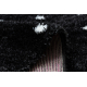 Teppe FLUFFY 2370 shaggy prikker - antrasitt / hvit