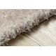 Tapis FLUFFY 2371 shaggy Rayures - crème / anthracite