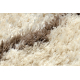Tapis FLUFFY 2371 shaggy Rayures - crème / beige